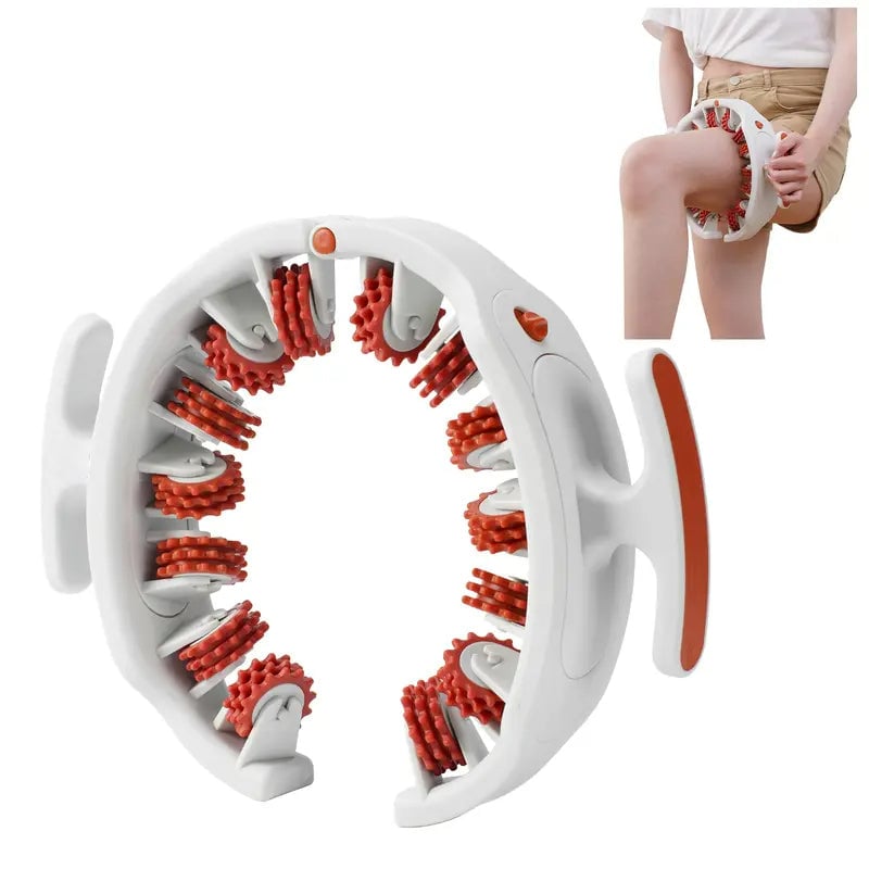 Sakerplus Cellulite Massager Roller with 360° Deep-Tissue Rollers