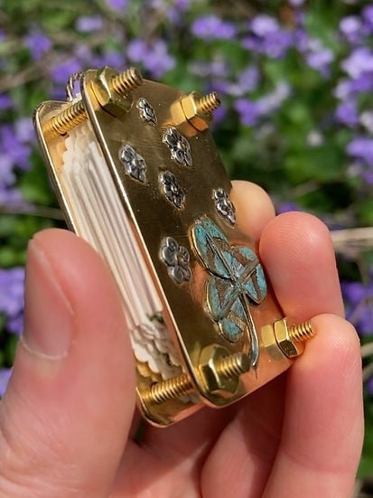 Compact Flower Press for Botanical Keepsakes | Portable Crafting Tool