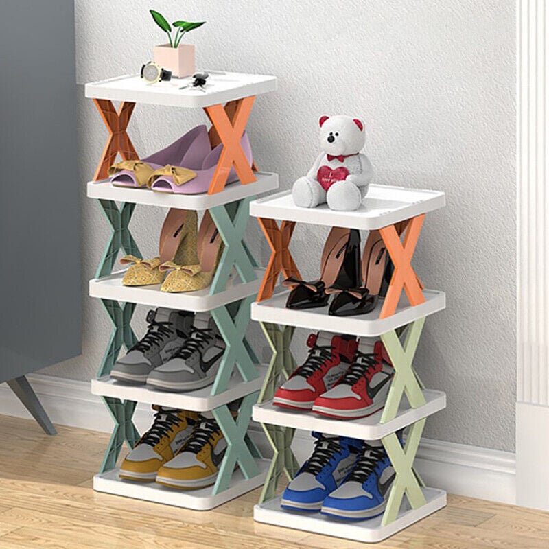 Shoe Storage Rack with Multi-Layer Design