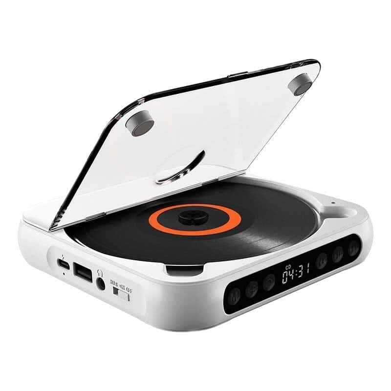 Portable CD Player with Bluetooth Connectivity