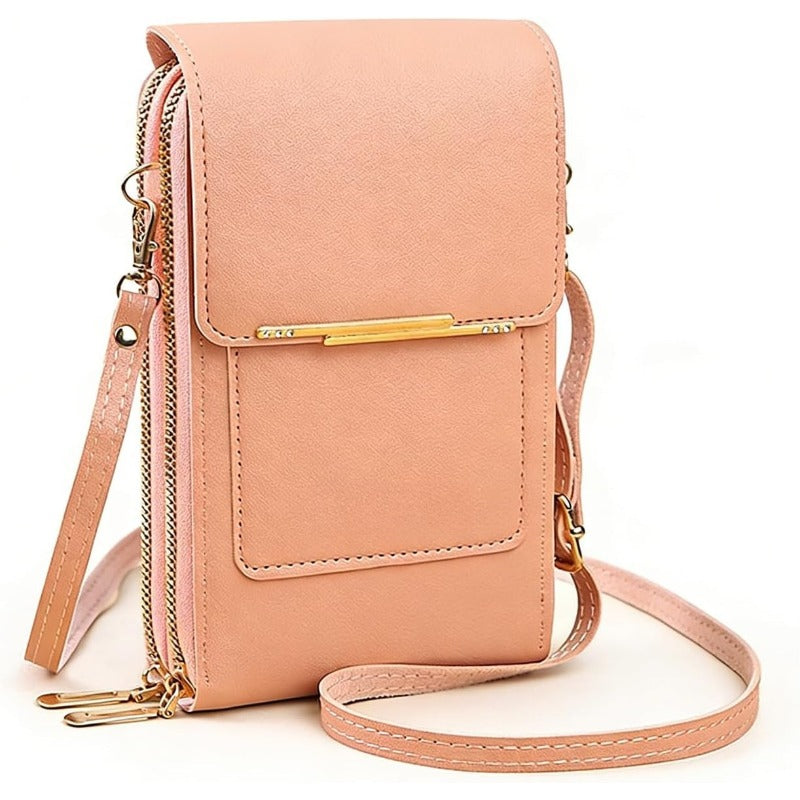 RFID Secure Crossbody Phone Wallet