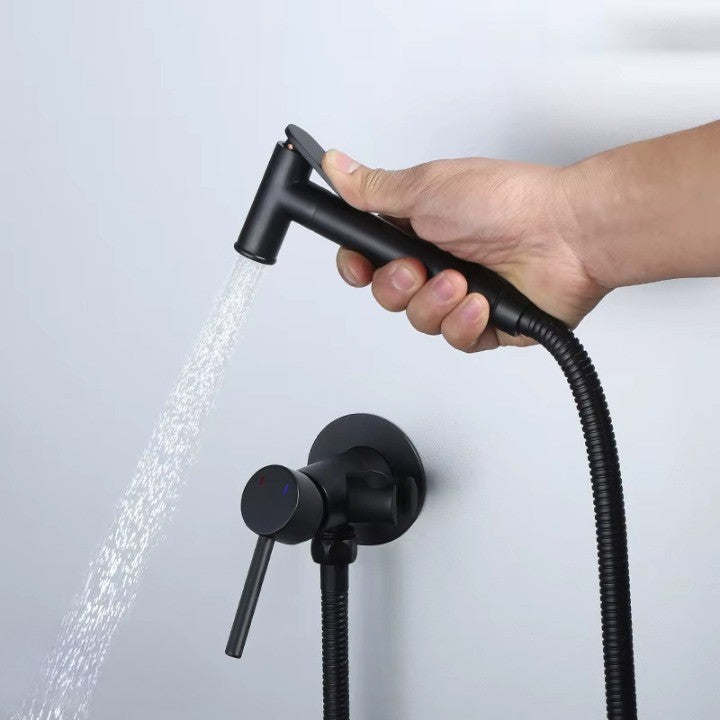 Always Clean Wall-Mounted Bidet Spray Faucet Set