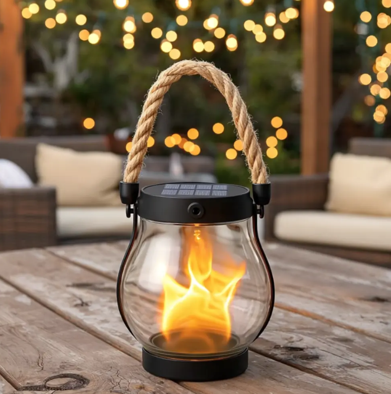 Solar Fire Seed Light — Enchanting Flame Glow for Cozy Nights