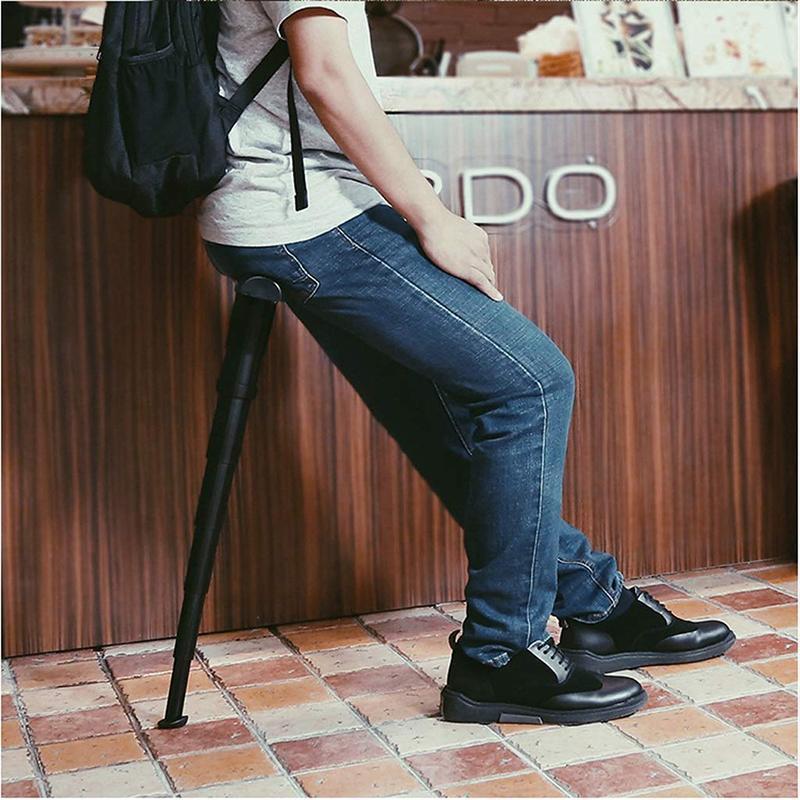 Compact Folding Mini Chair for Outdoor Events and Queuing