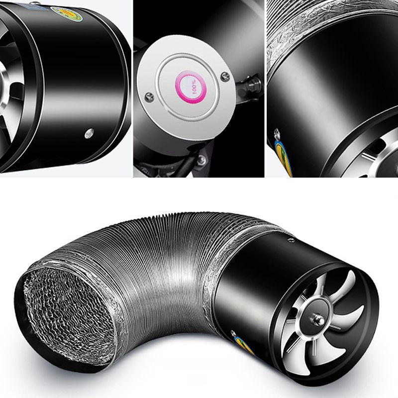 [High Suction Power] Versatile, Efficient, Quiet Ventilation Fan