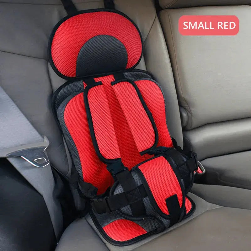 Portable Travel Car Seat for Kids | Foldable Booster with 5-Point Harness