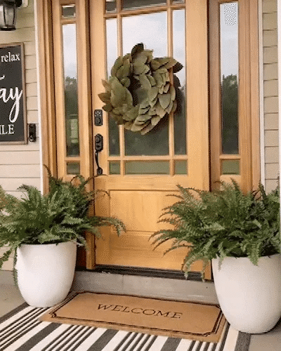 UV Resistant Faux Boston Fern | Realistic, Waterproof & No-Maintenance Outdoor Greenery