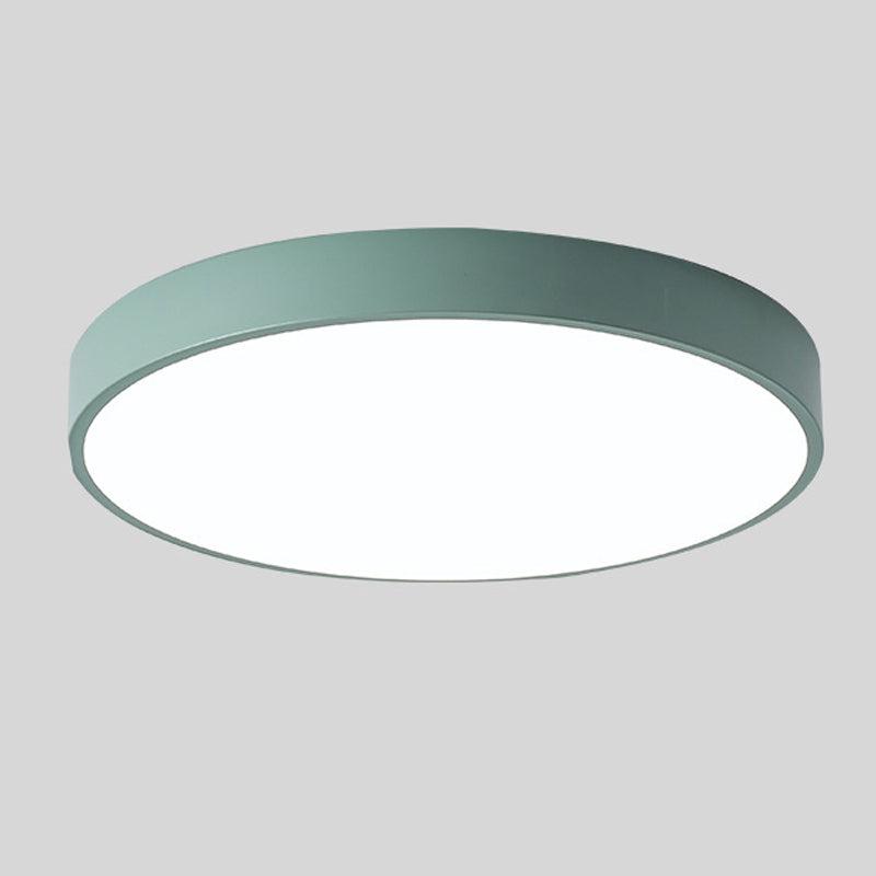 Scandinavian Round LED Ceiling Light | Soft Glow, Minimalist Style for Any Room