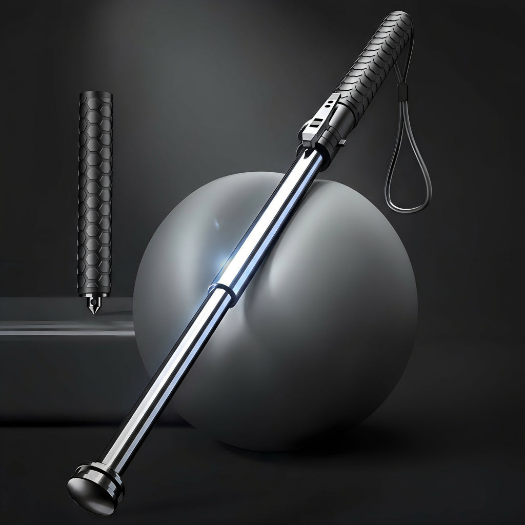Self-Defense Walking Stick with Automatic Stability Support