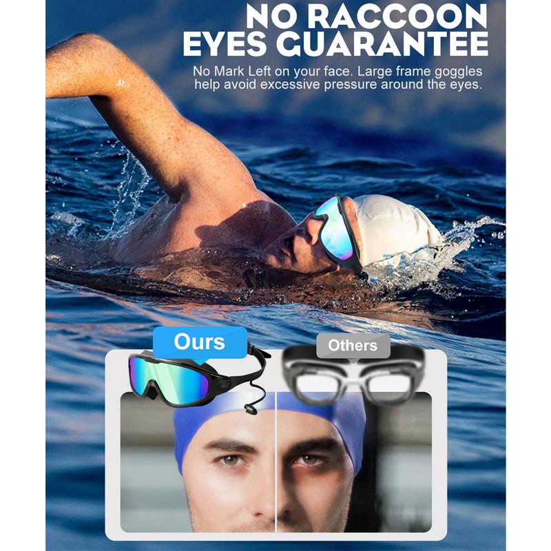 Leakproof Swim Goggles for Adults and Teens