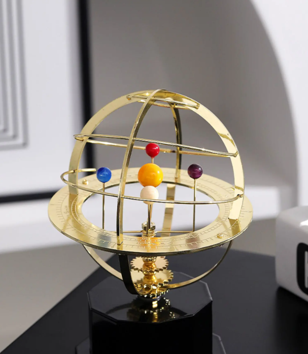Grand Solar System Orrery Model with Planetary Movement