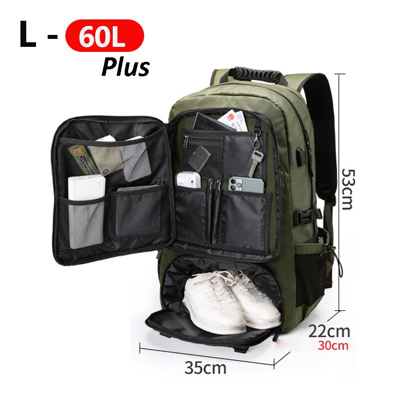 Large Capacity Outdoor Travel Backpack for Hikers