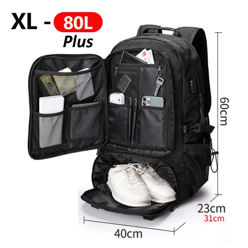 Large Capacity Outdoor Travel Backpack for Hikers