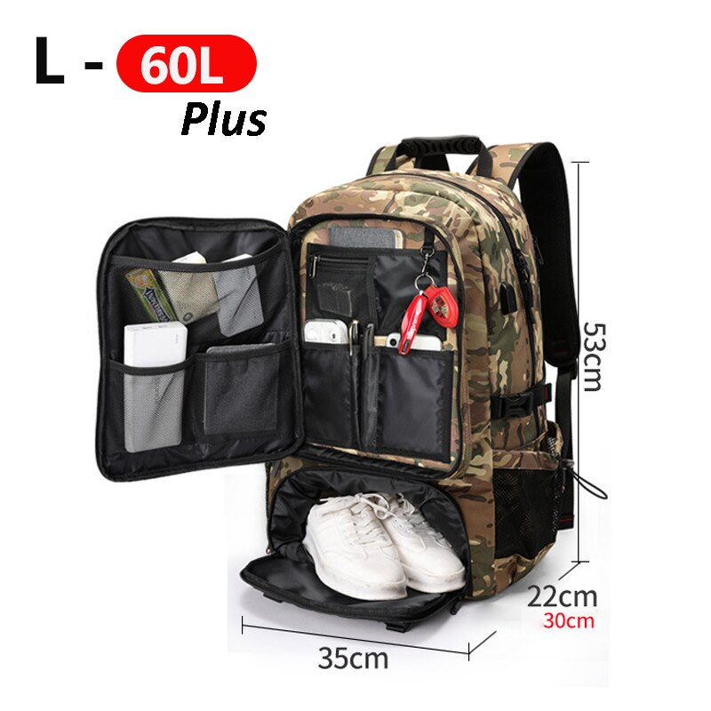 Large Capacity Outdoor Travel Backpack for Hikers