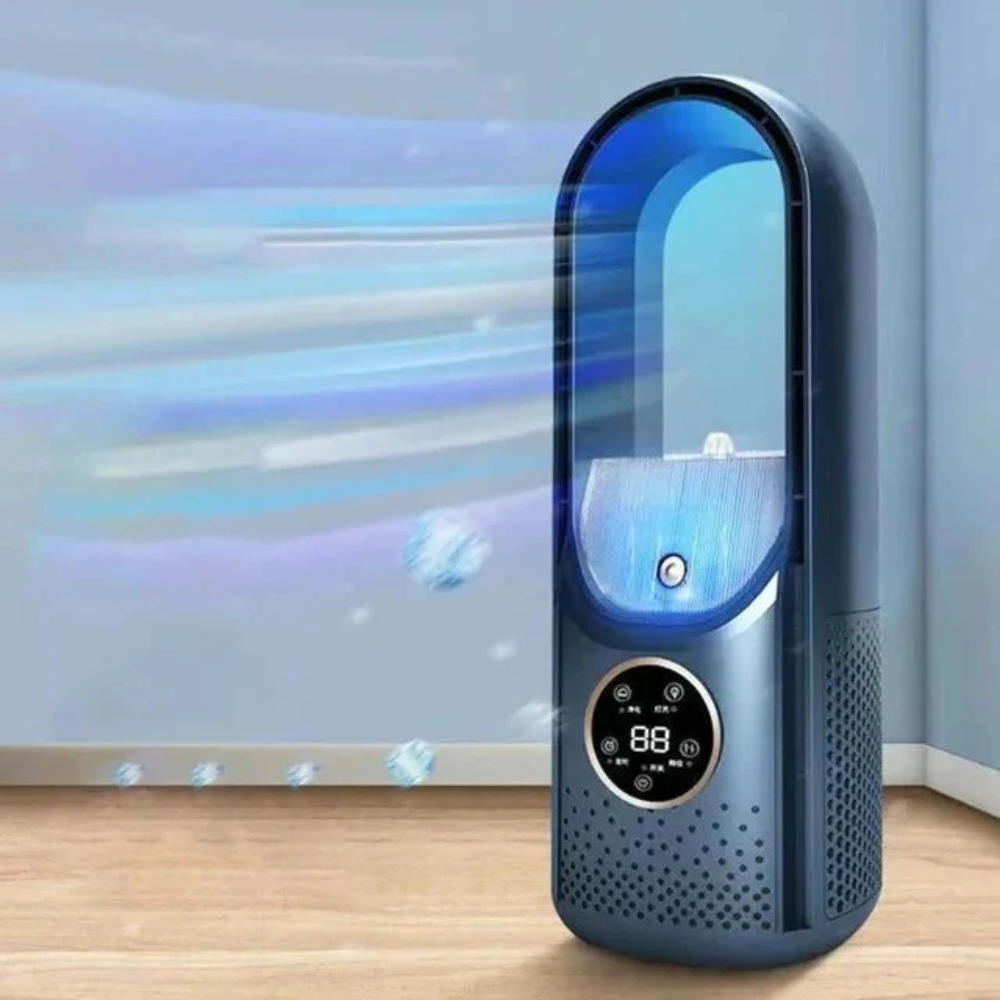 Bladeless Portable Air Cooler: Quiet and Energy-Saving Design