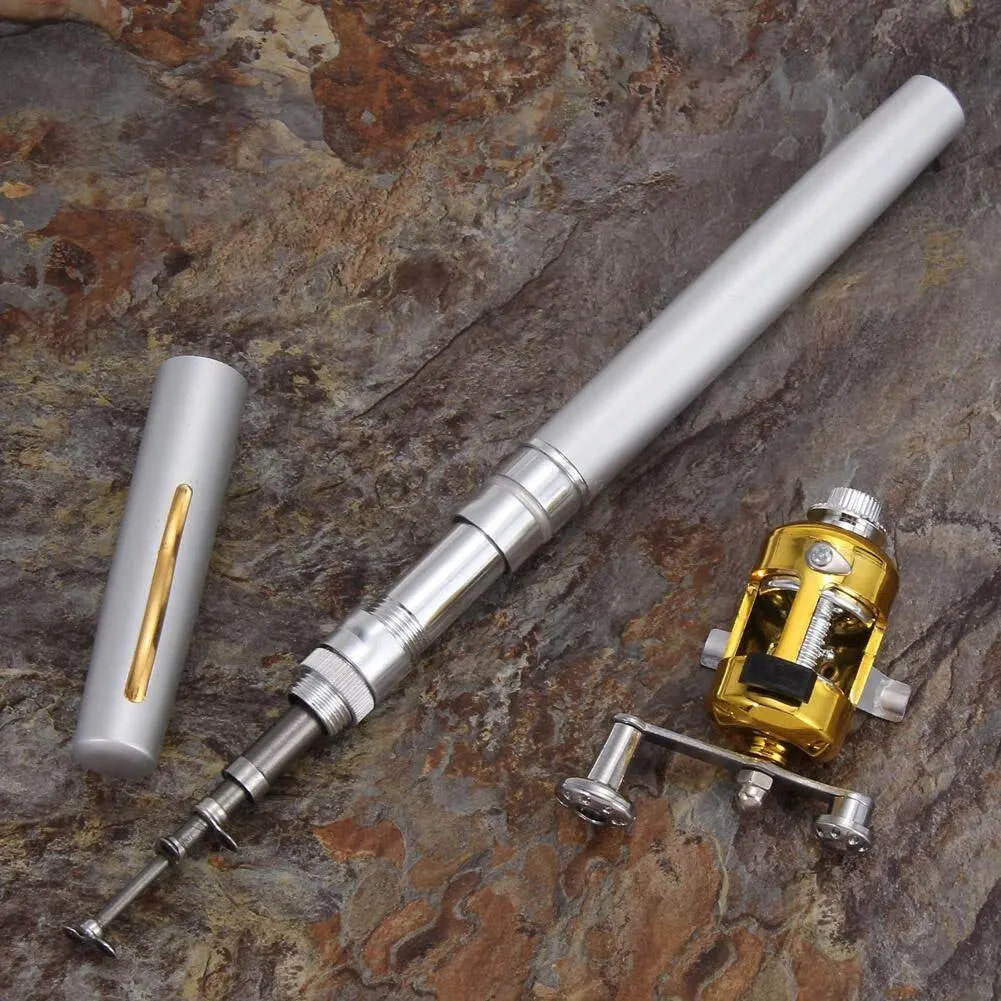 Ultra-Compact Pocket Fishing Rod – Lightweight and Portable Angling Gear