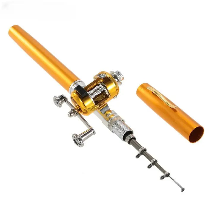 Ultra-Compact Pocket Fishing Rod – Lightweight and Portable Angling Gear