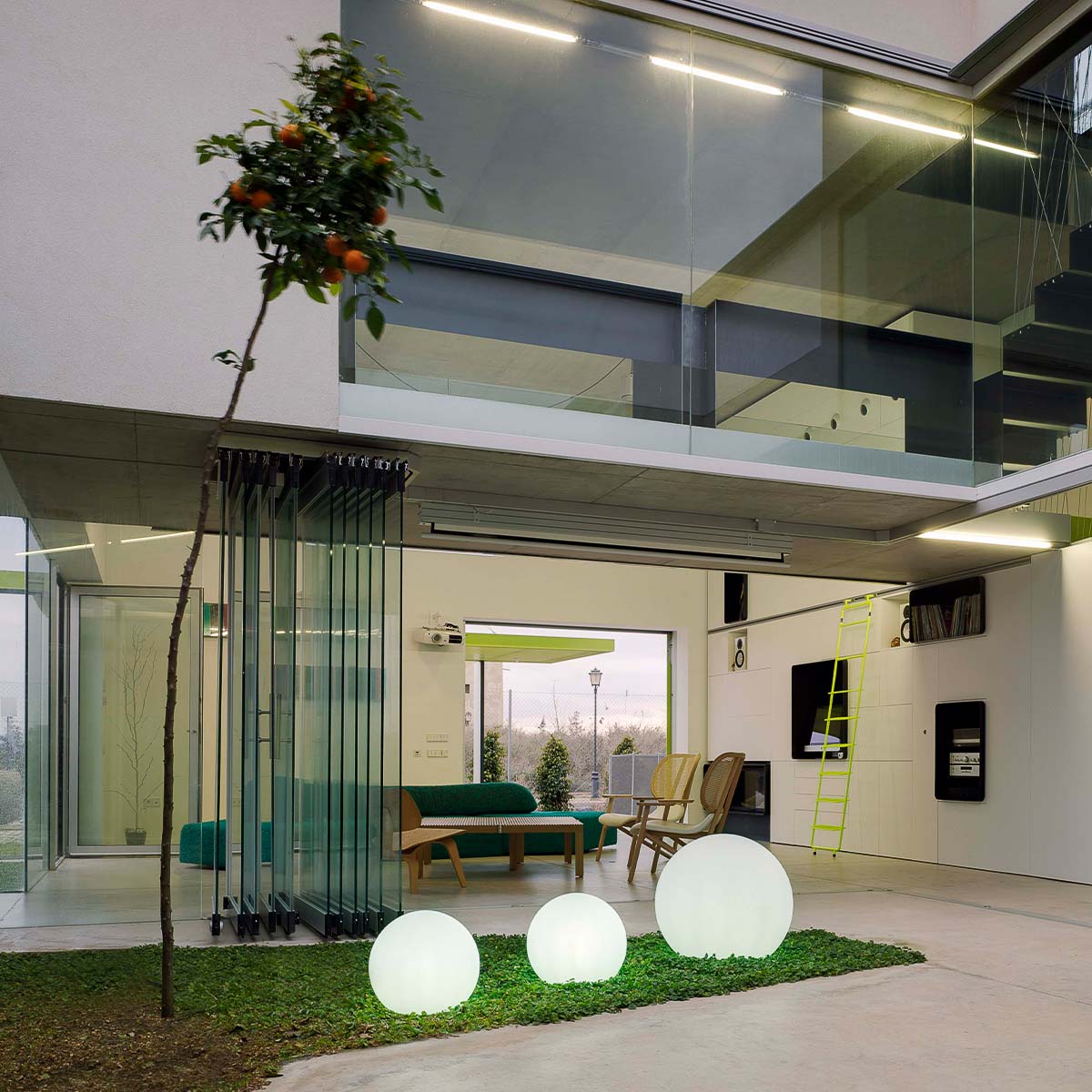 Glowing Sphere Lamp - Available in Multiple Sizes!