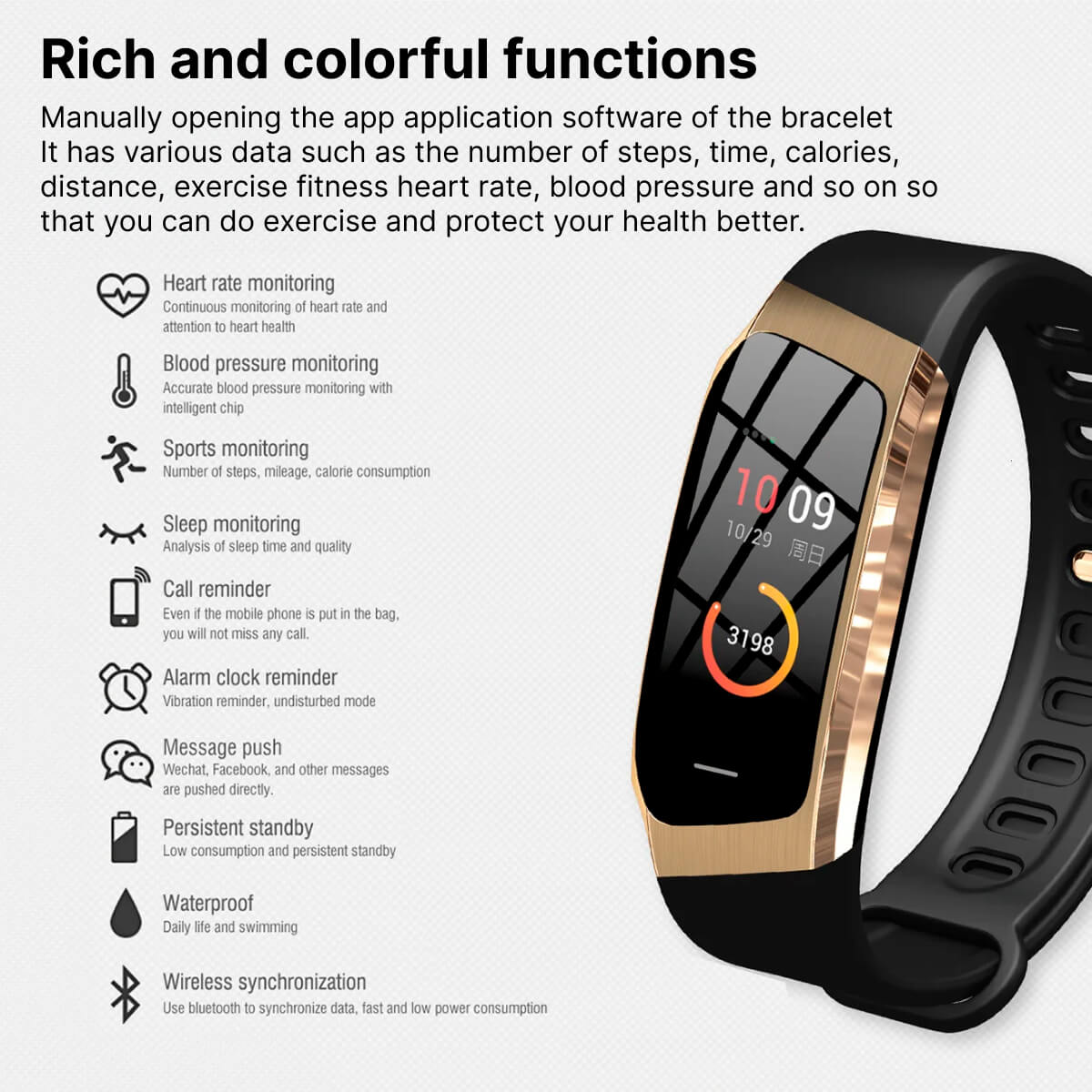 Smart Watch for Blood Pressure and Heart Rate Monitoring