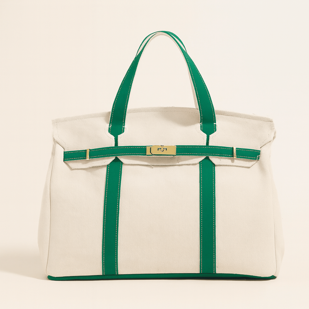 Premium Canvas Tote with Steel Reinforcements