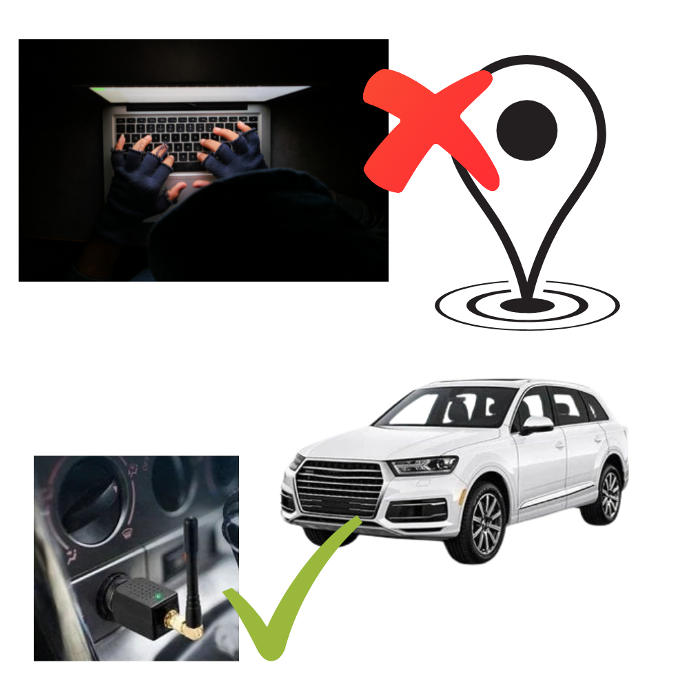 Portable Car GPS Jammer | 12V Privacy Protector for Vehicle