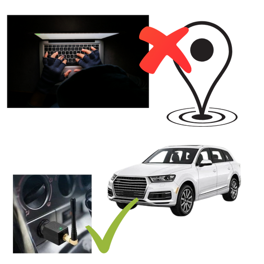 Portable Car GPS Jammer | 12V Privacy Protector for Vehicle