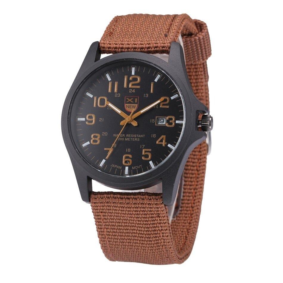 AdventureTime Tactical Men's Watch – Waterproof, Shockproof, LED Display