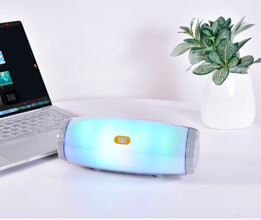 Portable Bluetooth LED Speaker with Color-Changing Lights