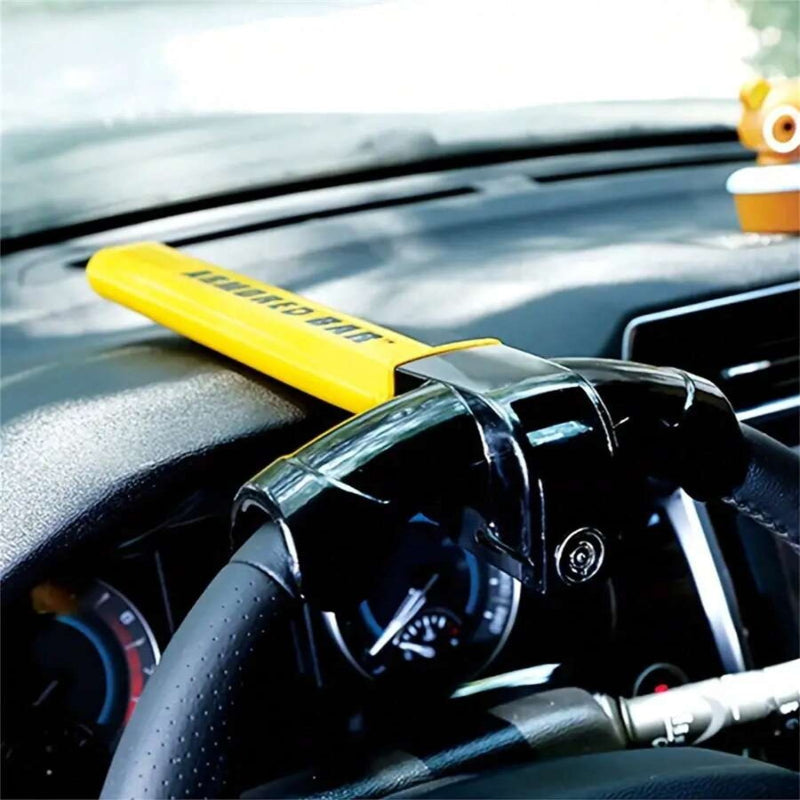 Universal Car Steering Wheel Lock - Heavy-Duty Anti-Theft Security Device
