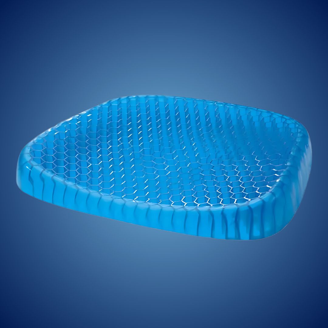 Orthopedic Gel Seat Cushion | Pressure Relief & Tailbone Support for Office, Car & Wheelchair
