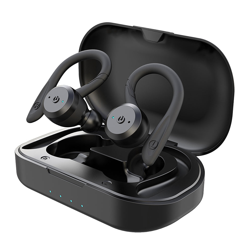 Waterproof Bluetooth Sport Earbuds – 20H Playtime, IPX7 for Swimming & Fitness