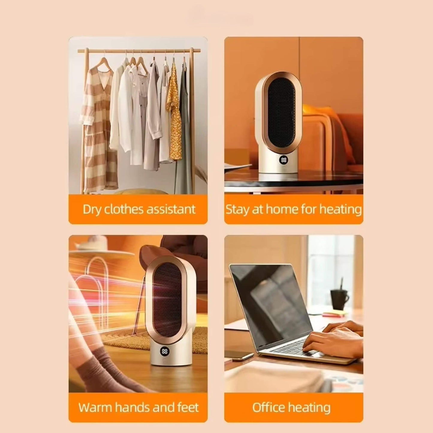 Energy-Saving Heater for Cozy Small Spaces