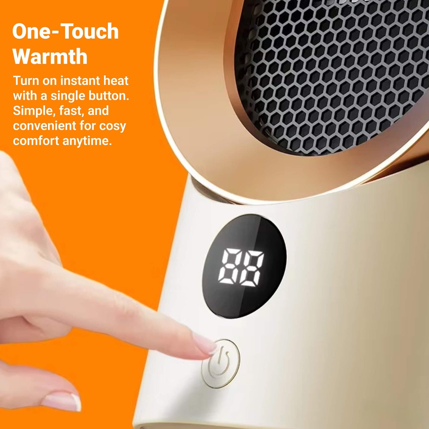 Energy-Saving Heater for Cozy Small Spaces