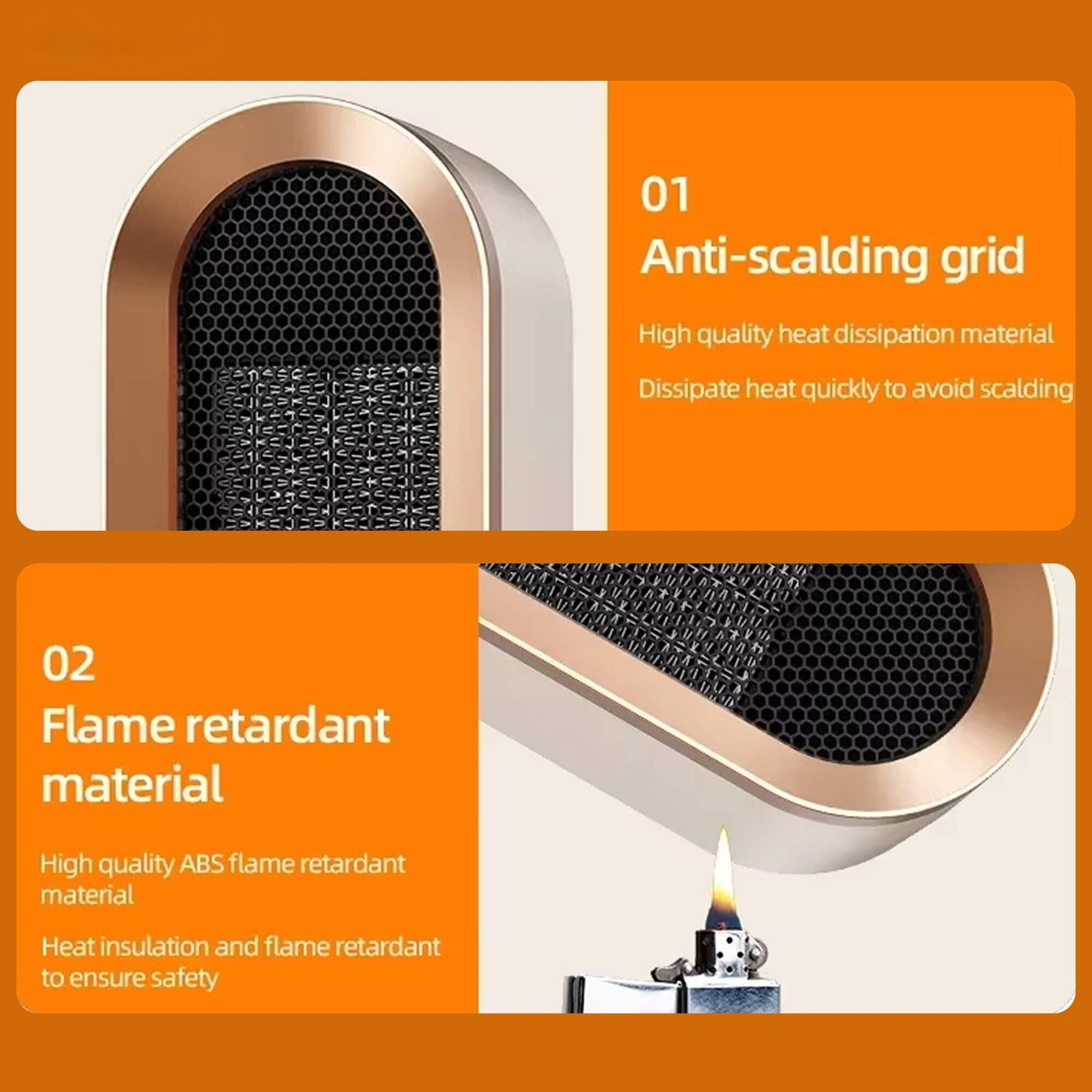 Energy-Saving Heater for Cozy Small Spaces