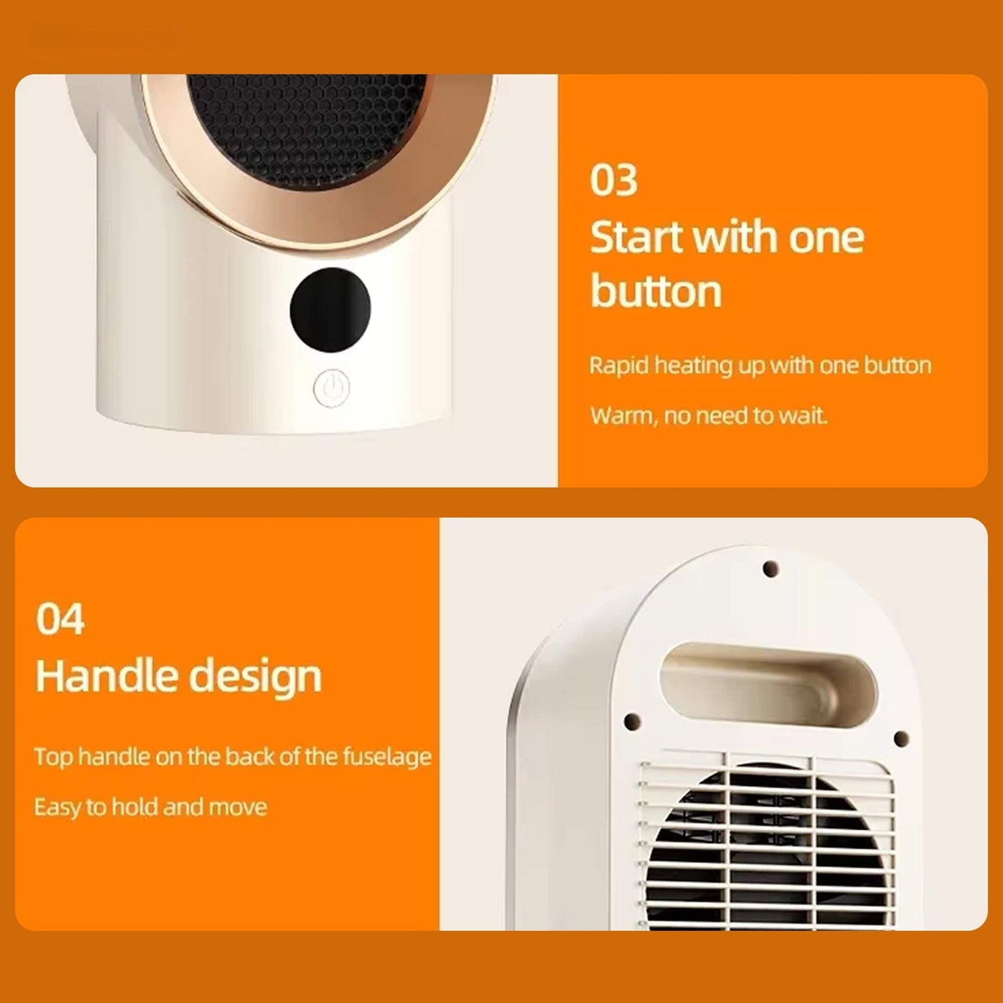 Energy-Saving Heater for Cozy Small Spaces