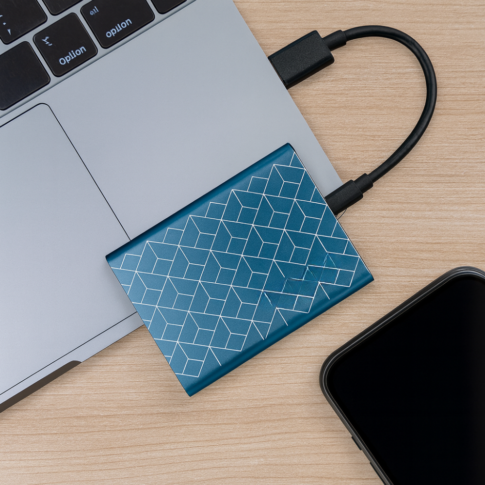 Portable High-Speed SSD External Solid State Drive for Fast Data Storage