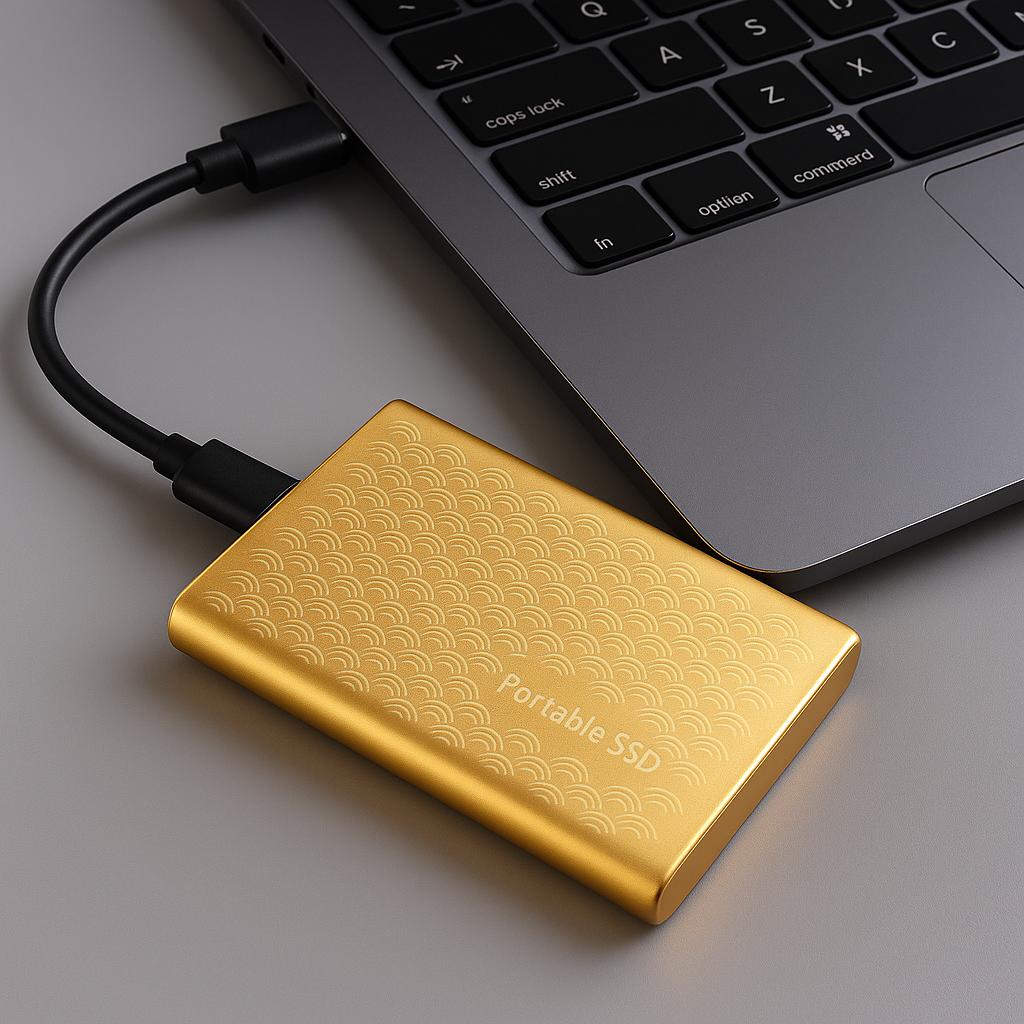 Portable High-Speed SSD External Solid State Drive for Fast Data Storage