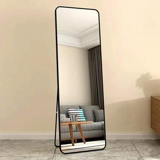 Unbreakable Full-Length Mirror with Sturdy Metal Frame