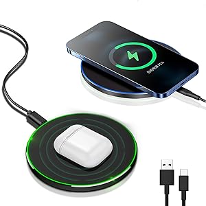 30W Fast Wireless Charger | USB-C MagSafe Pad for iPhone, Samsung & Android