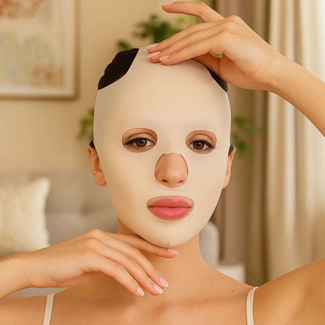 Anti-Wrinkle Face Lift Mask with Ergonomic Compression for Overnight Firming