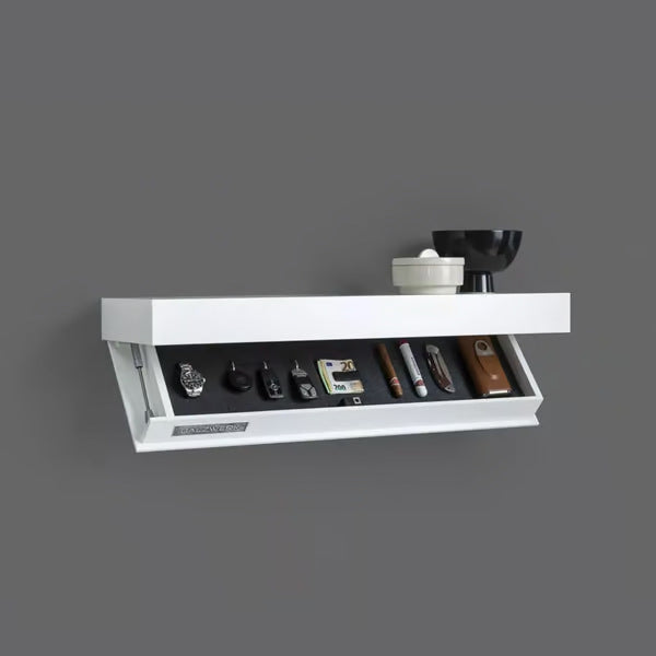 Concealed Storage Shelf with Modern Minimalist Design