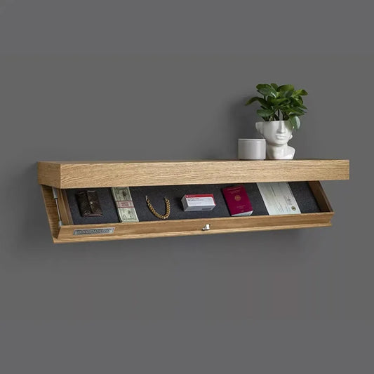 Concealed Storage Shelf with Modern Minimalist Design