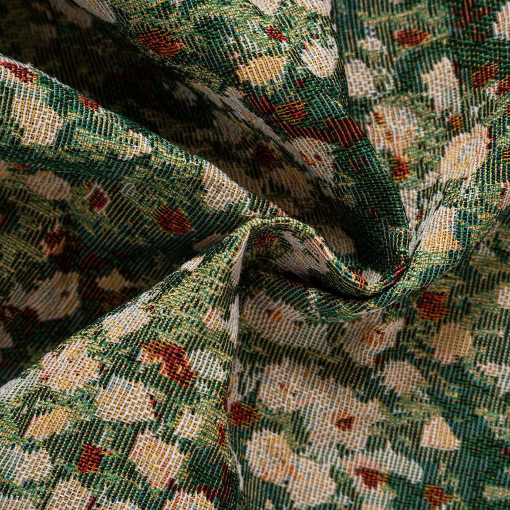 French Vintage Floral Pattern Curtains for Cozy Spaces