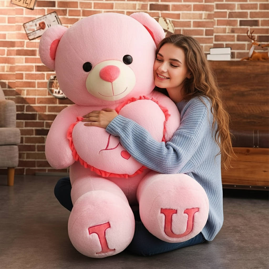 Giant Plush Teddy Bear – Oversized Cuddly Companion for Comfort and Relaxation