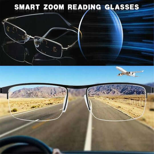 Optivista Multifocal Glasses with Auto Vision Adjust & Blue Light Protection