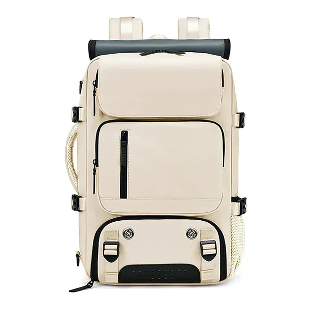 Large Waterproof Backpack for Travel with USB Charging Port