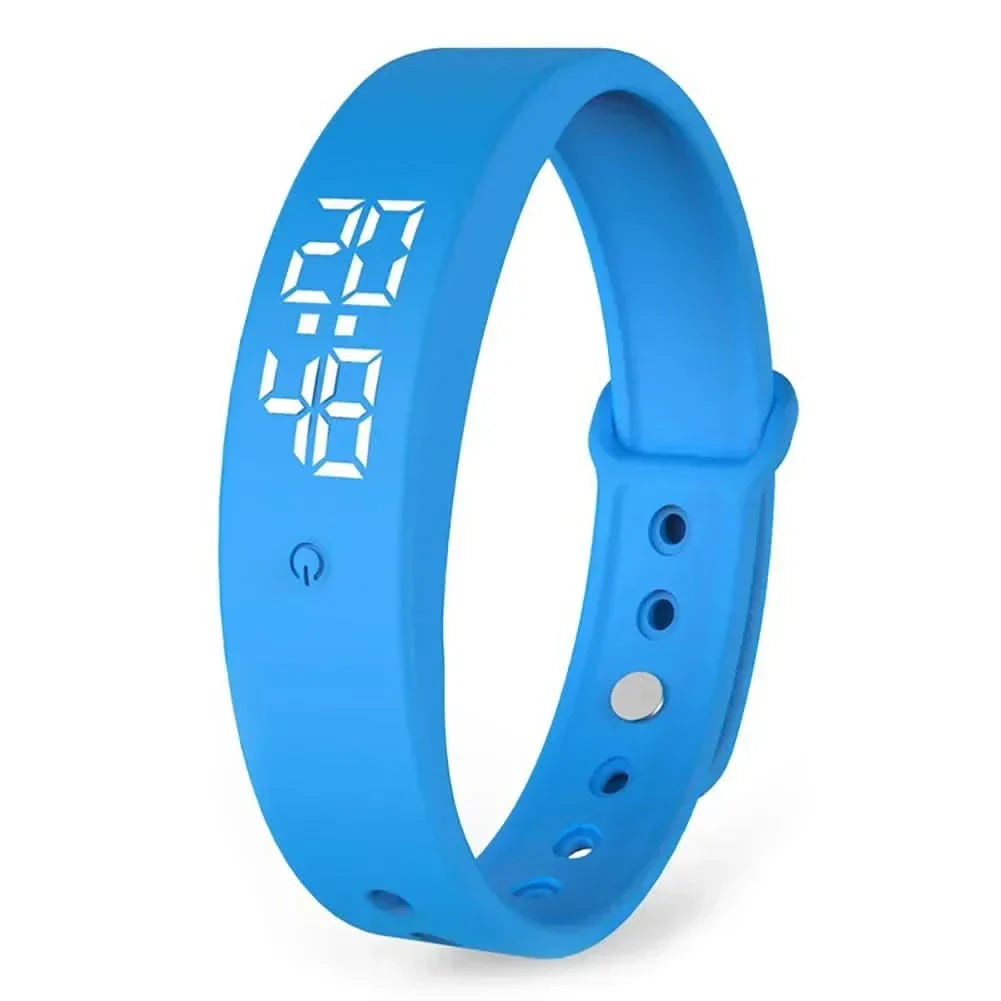 Waterproof Smartwatch with Vibration Alerts and Health Monitoring