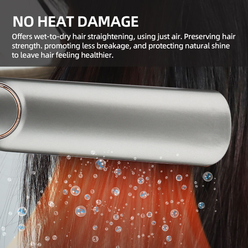 2-in-1 Hair Dryer & Straightener for Easy, Salon-Quality Styling