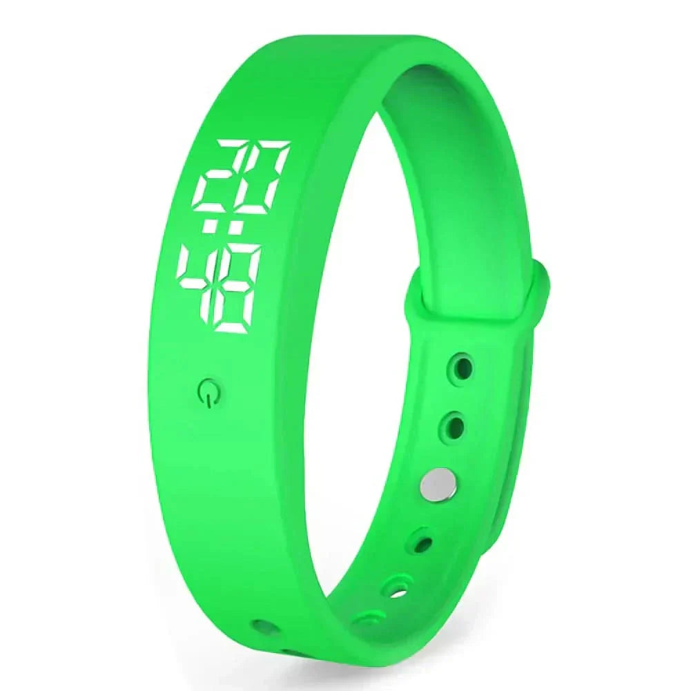 Waterproof Smartwatch with Vibration Alerts and Health Monitoring
