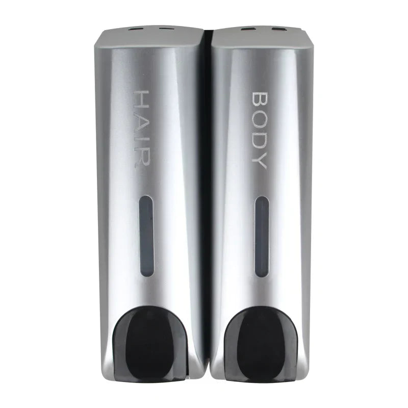 Wall-Mounted Bathroom Shower Dispenser for Shampoo and Conditioner